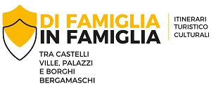 il logo del progetto ''Di famiglia in famiglia'', presentato nella mattinata del 30 maggio 2022 a Bergamo. Il programma completo degli eventi è disponibile sul sito www.difamigliainfamiglia.it