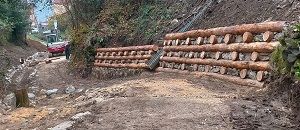 Si stanno concludendo i lavori nella parte alta del conoide della Valvendra interessanti la parte di valle compreso tra via Golgi e via Davine dove, nel tratto successivo alla strettoia, sono stati realizzati nuovi manufatti dedicati alla captazione e smaltimento delle acque di scorrimento superficiale