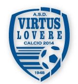 il logo dell'Associazione Virtus Lovere Calcio
