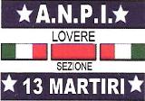 il logo dell'Associazione Nazionale Partigiani d'Italia - sez. di Lovere