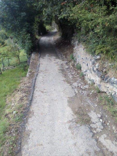 strada agro-silvo-pastorale in loc. Valmarino a Lovere